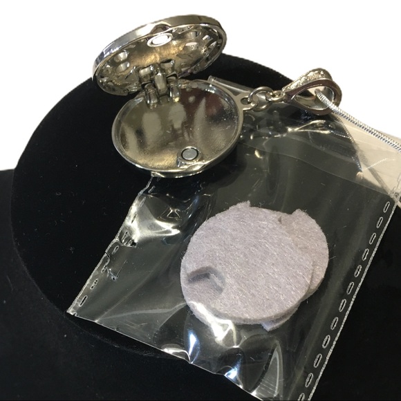 NWOT Essential Oil Necklace Diffuser, 28in Ster Si - Picture 2 of 6